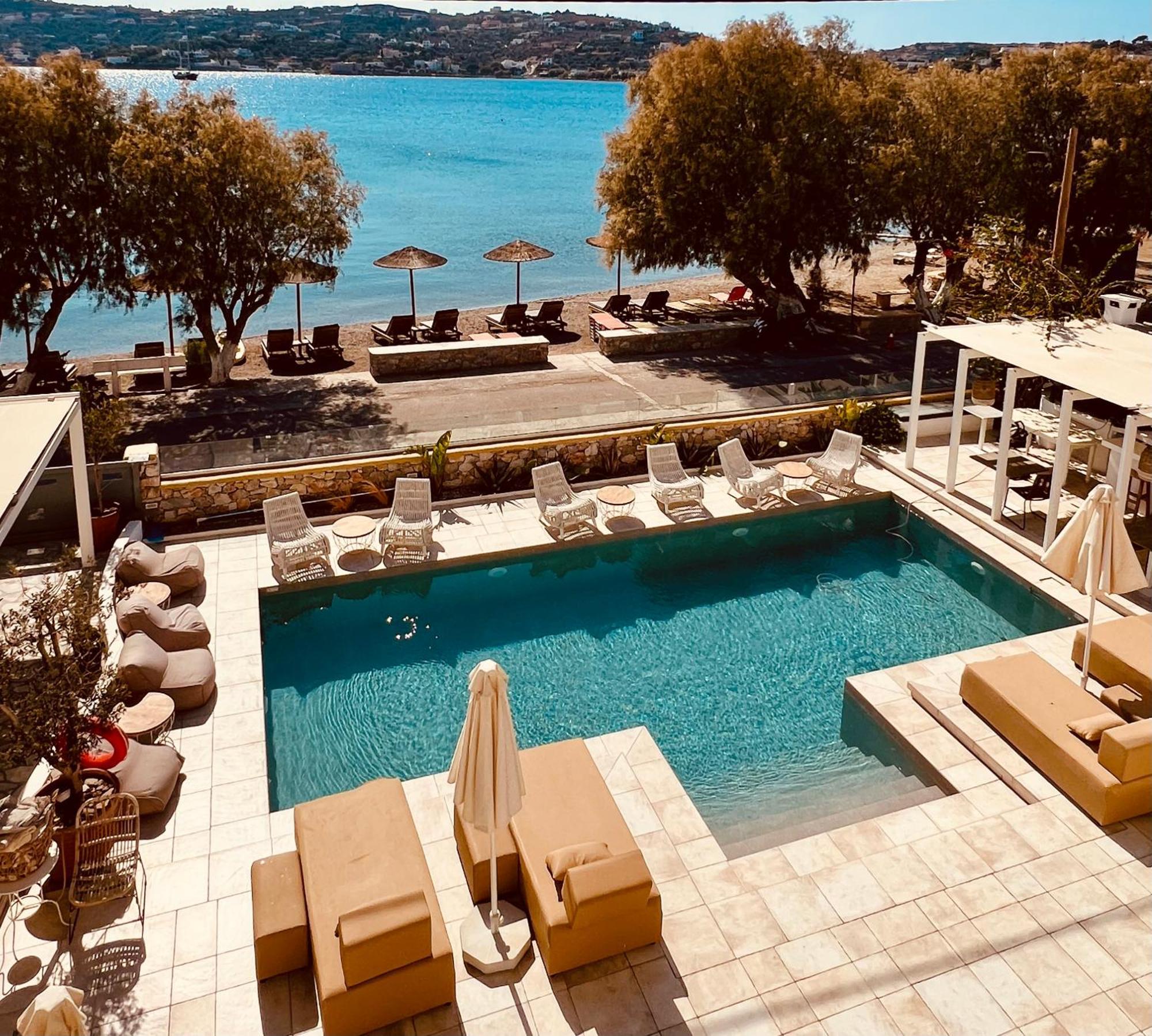 Alidian Bay Suites Leros Алинда Екстериор снимка