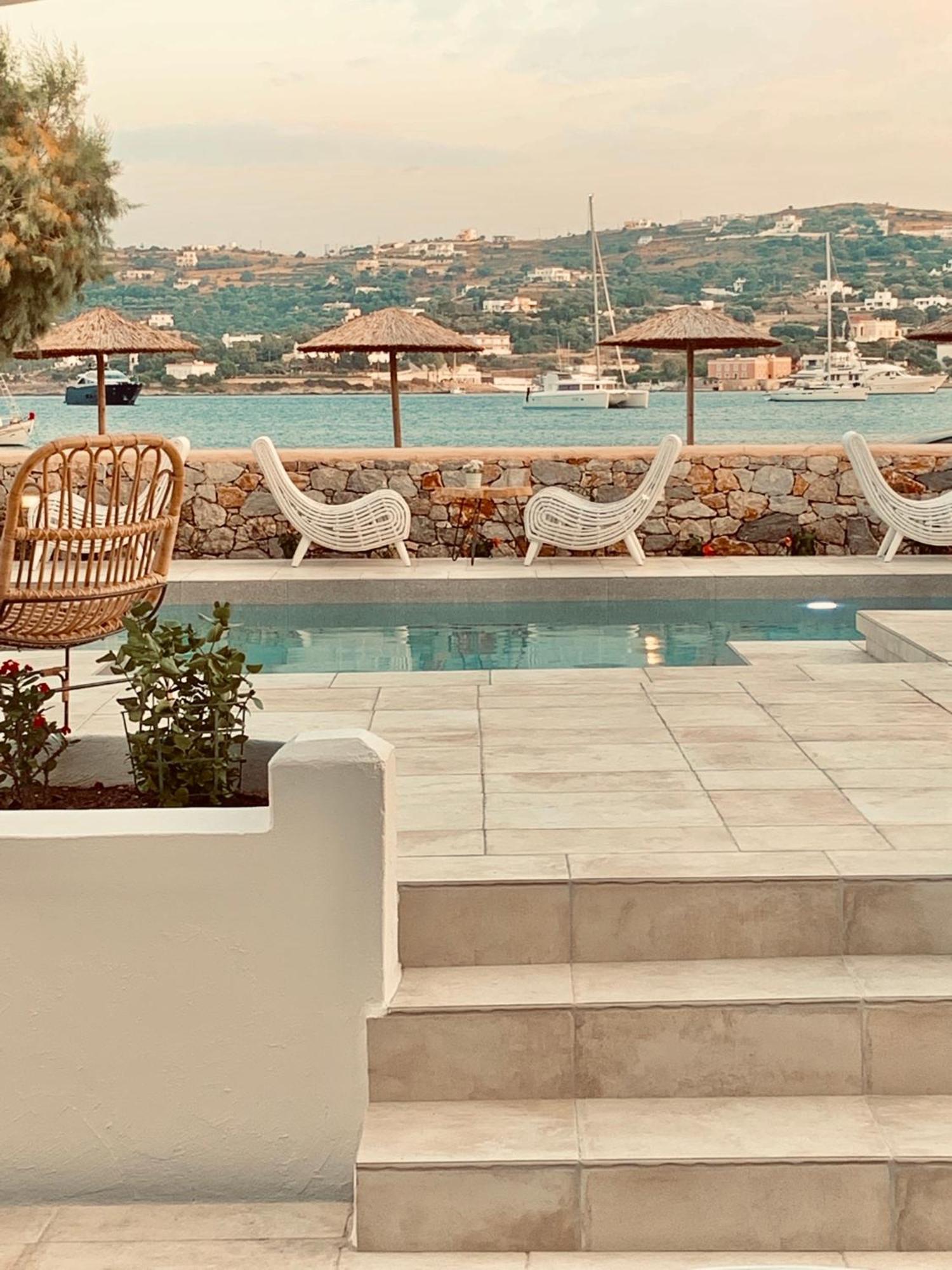 Alidian Bay Suites Leros Алинда Екстериор снимка
