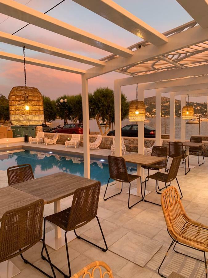 Alidian Bay Suites Leros Алинда Екстериор снимка