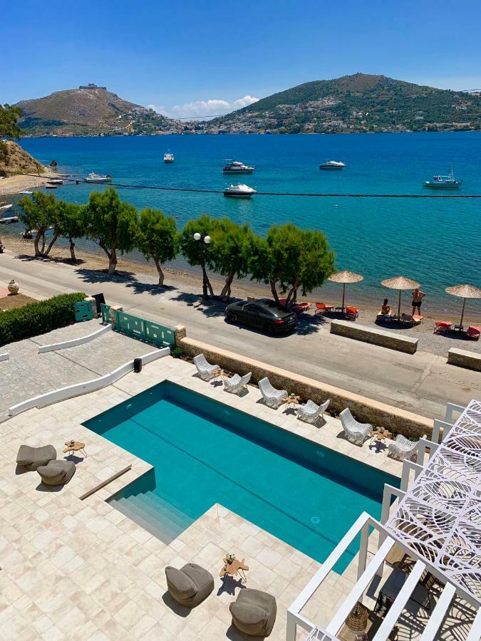 Alidian Bay Suites Leros Алинда Екстериор снимка